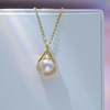 image:imageNONNYL Gifts for Wife Birthday gifts from Mom Wedding Anniversary Valentines Day Gifts for Women Freshwater Pendant Silver Pearl Necklaces for Her Unique Jewelry Presents