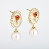 image:imageNONNYL Gifts for Wife Jewelry  Pearl Jewelry Earrings for Women Birthday Jewelry for Girlfriend Valentines Day for Wife Mothers Day for Mom Grandma N4719