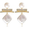 image:imageNONNYL Gifts for Wife Jewelry  Pearl Jewelry Earrings for Women Birthday Jewelry for Girlfriend Valentines Day for Wife Mothers Day for Mom Grandma N5022