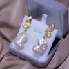 image:imageNONNYL Gifts for Wife Jewelry  Pearl Jewelry Earrings for Women Birthday Jewelry for Girlfriend Valentines Day for Wife Mothers Day for Mom Grandma N5073