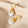 image:imageNONNYL Gifts for Wife Jewelry  Pearl Jewelry Earrings for Women Birthday Jewelry for Girlfriend Valentines Day for Wife Mothers Day for Mom Grandma N5011
