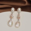 image:imageNONNYL Gifts for Wife Jewelry  Pearl Jewelry Earrings for Women Birthday Jewelry for Girlfriend Valentines Day for Wife Mothers Day for Mom Grandma N5026