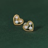 image:imageNONNYL Gifts for Wife Jewelry  Pearl Jewelry Earrings for Women Birthday Jewelry for Girlfriend Valentines Day for Wife Mothers Day for Mom Grandma N7072