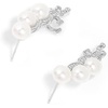 image:imageNONNYL Gifts for Wife Jewelry  Pearl Jewelry Earrings for Women Birthday Jewelry for Girlfriend Valentines Day for Wife Mothers Day for Mom Grandma N7069
