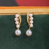 image:imageNONNYL Gifts for Wife Jewelry  Pearl Jewelry Earrings for Women Birthday Jewelry for Girlfriend Valentines Day for Wife Mothers Day for Mom Grandma N7057