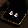 image:imageNONNYL Gifts for Wife Jewelry  Pearl Jewelry Earrings for Women Birthday Jewelry for Girlfriend Valentines Day for Wife Mothers Day for Mom Grandma N7064