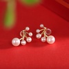 image:imageNONNYL Gifts for Wife Jewelry  Pearl Jewelry Earrings for Women Birthday Jewelry for Girlfriend Valentines Day for Wife Mothers Day for Mom Grandma N7037
