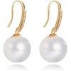 image:imageNONNYL Gifts for Wife Jewelry  Pearl Jewelry Earrings for Women Birthday Jewelry for Girlfriend Valentines Day for Wife Mothers Day for Mom Grandma N8862