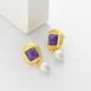image:imageNONNYL Gifts for Wife Jewelry  Pearl Jewelry Earrings for Women Birthday Jewelry for Girlfriend Valentines Day for Wife Mothers Day for Mom Grandma N8003