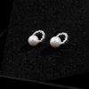 image:imageNONNYL Gifts for Wife Jewelry  Pearl Jewelry Earrings for Women Birthday Jewelry for Girlfriend Valentines Day for Wife Mothers Day for Mom Grandma N8842