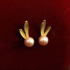 image:imageNONNYL Gifts for Wife Jewelry  Pearl Jewelry Earrings for Women Birthday Jewelry for Girlfriend Valentines Day for Wife Mothers Day for Mom Grandma N8832