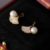 image:imageNONNYL Gifts for Wife Jewelry  Pearl Jewelry Earrings for Women Birthday Jewelry for Girlfriend Valentines Day for Wife Mothers Day for Mom Grandma N8824