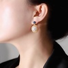 image:imageNONNYL Gifts for Wife Jewelry  Pearl Jewelry Earrings for Women Birthday Jewelry for Girlfriend Valentines Day for Wife Mothers Day for Mom Grandma N8061