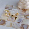 image:imageNONNYL Gifts for Wife Jewelry  Pearl Jewelry Earrings for Women Birthday Jewelry for Girlfriend Valentines Day for Wife Mothers Day for Mom Grandma N8845