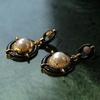 image:imageNONNYL Gifts for Wife Jewelry  Pearl Jewelry Earrings for Women Birthday Jewelry for Girlfriend Valentines Day for Wife Mothers Day for Mom Grandma N8019