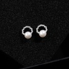 image:imageNONNYL Gifts for Wife Jewelry  Pearl Jewelry Earrings for Women Birthday Jewelry for Girlfriend Valentines Day for Wife Mothers Day for Mom Grandma N8842