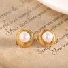 image:imageNONNYL Gifts for Wife Jewelry  Pearl Jewelry Earrings for Women Birthday Jewelry for Girlfriend Valentines Day for Wife Mothers Day for Mom Grandma N9325