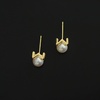 image:imageNONNYL Gifts for Wife Jewelry  Pearl Jewelry Earrings for Women Birthday Jewelry for Girlfriend Valentines Day for Wife Mothers Day for Mom Grandma N9337