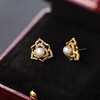 image:imageNONNYL Gifts for Wife Jewelry  Pearl Jewelry Earrings for Women Birthday Jewelry for Girlfriend Valentines Day for Wife Mothers Day for Mom Grandma N9344