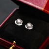 image:imageNONNYL Gifts for Wife Jewelry  Pearl Jewelry Earrings for Women Birthday Jewelry for Girlfriend Valentines Day for Wife Mothers Day for Mom Grandma N9346