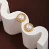 image:imageNONNYL Gifts for Wife Jewelry  Pearl Jewelry Earrings for Women Birthday Jewelry for Girlfriend Valentines Day for Wife Mothers Day for Mom Grandma N9304