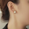image:imageNONNYL Gifts for Wife Jewelry  Pearl Jewelry Earrings for Women Birthday Jewelry for Girlfriend Valentines Day for Wife Mothers Day for Mom Grandma N9345