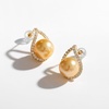 image:imageNONNYL Gifts for Wife Jewelry  Pearl Jewelry Earrings for Women Birthday Jewelry for Girlfriend Valentines Day for Wife Mothers Day for Mom Grandma N9363