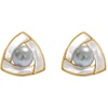image:imageNONNYL Gifts for Wife Jewelry  Pearl Jewelry Earrings for Women Birthday Jewelry for Girlfriend Valentines Day for Wife Mothers Day for Mom Grandma N9361
