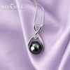 image:imageNONNYL Gifts for Wife Women AnniversaryTahitian Black Pearl NecklaceMom Girlfriend Her Fine Jewelry Mothers Day Valentines Christmas Birthdays Gift