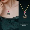 image:imageNONNYL Gifts for Wife WomenMom Girlfriend Birthday Mothers Day Valentines Day Gift Wedding Anniversary Christmas Gifts for Her Unique Jewelry Presents Tahitian Black Pearl Necklace