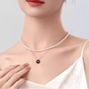 image:imageNONNYL Gifts for Women  Pearl Necklaces for Wife Mom Anniversary Mothers Day Birthday Christmas Valentines Day  Fine Jewelryblack