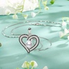 image:imageNONNYL Gifts for Women WifePearl Heart Pendant Necklace Birthday for Girlfriend Valentines Day for Wives Mothers Day for Mom Grandma Gifts for Her on Wedding Anniversary Christmas Fine JewelryFreshwater Cultured Pearl