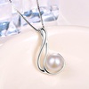 image:imageNONNYL Mothers Day Gifts for Mom Wife Women  Tahitian Black Pearl Necklaces Fine Jewelry for Anniversary Birthday Valentines DayWhite