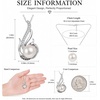 image:imageNONNYL Necklace Gifts for WomenMothers Day Gift for Mom Her Wife Coules GirlfriendGifts for Wife Women Wedding Birthday Anniversary Jewelry Christmas Day Valentines Gift Pearl NecklacesPhoenix Pendant white pearl