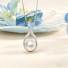 image:imageNONNYL Necklace Gifts for WomenMothers Day Gift for Mom Her Wife Coules GirlfriendGifts for Wife Women Wedding Birthday Anniversary Jewelry Christmas Day Valentines Gift Pearl Necklaceswhite 18