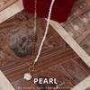 image:imageNONNYL Pearl Necklace for Women Gifts Genuine White Freshwater Cultured Pearls Pendant Necklaces Christmas Gifts for Mom Wife Her Anniversary Birthday Fine Jewelry NO1142