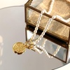 image:imageNONNYL Pearl Necklace for Women Gifts Genuine White Freshwater Cultured Pearls Pendant Necklaces Christmas Gifts for Mom Wife Her Anniversary Birthday Fine Jewelry NO1179