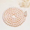 image:imageNONNYL Pearl Necklace for Women Gifts Genuine White Freshwater Cultured Pearls Pendant Necklaces Christmas Gifts for Mom Wife Her Anniversary Birthday Fine Jewelry NO1194