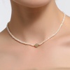image:imageNONNYL Pearl Necklace for Women Gifts Sterling Silver Genuine White Freshwater Cultured Pearls Pendant Necklaces Christmas Gifts for Mom Wife Girlfriend Her Anniversary Birthday Fine Jewelry NO1152