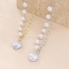 image:imageNONNYL Pearl Necklace for Women Gifts Sterling Silver Genuine White Freshwater Cultured Pearls Pendant Necklaces Christmas Gifts for Mom Wife Girlfriend Her Anniversary Birthday Fine Jewelry NO25192