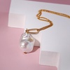 image:imageNONNYL Pearl Necklace for Women Gifts Sterling Silver Genuine White Freshwater Cultured Pearls Pendant Necklaces Christmas Gifts for Mom Wife Girlfriend Her Anniversary Birthday Fine Jewelry NO25178