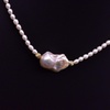 image:imageNONNYL Pearl Necklace for Women Gifts Sterling Silver Genuine White Freshwater Cultured Pearls Pendant Necklaces Christmas Gifts for Mom Wife Girlfriend Her Anniversary Birthday Fine Jewelry NO25171
