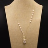 image:imageNONNYL Pearl Necklace for Women Gifts Sterling Silver Genuine White Freshwater Cultured Pearls Pendant Necklaces Christmas Gifts for Mom Wife Girlfriend Her Anniversary Birthday Fine Jewelry NO25147