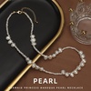 image:imageNONNYL Pearl Necklace for Women Gifts Sterling Silver Genuine White Freshwater Cultured Pearls Pendant Necklaces Christmas Gifts for Mom Wife Girlfriend Her Anniversary Birthday Fine Jewelry NO1161