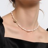 image:imageNONNYL Pearl Necklace for Women Gifts Sterling Silver Genuine White Freshwater Cultured Pearls Pendant Necklaces Christmas Gifts for Mom Wife Girlfriend Her Anniversary Birthday Fine Jewelry NO1140