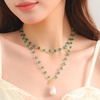 image:imageNONNYL Pearl Necklace for Women Gifts Sterling Silver Genuine White Freshwater Cultured Pearls Pendant Necklaces Christmas Gifts for Mom Wife Girlfriend Her Anniversary Birthday Fine Jewelry NO25169