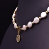 image:imageNONNYL Pearl Necklace for Women Gifts Sterling Silver Genuine White Freshwater Cultured Pearls Pendant Necklaces Christmas Gifts for Mom Wife Girlfriend Her Anniversary Birthday Fine Jewelry NO25172