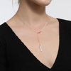 image:imageNONNYL Pearl Necklace for Women Gifts Sterling Silver Genuine White Freshwater Cultured Pearls Pendant Necklaces Christmas Gifts for Mom Wife Girlfriend Her Anniversary Birthday Fine Jewelry NO25141