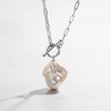 image:imageNONNYL Pearl Necklace for Women Gifts Sterling Silver Genuine White Freshwater Cultured Pearls Pendant Necklaces Christmas Gifts for Mom Wife Girlfriend Her Anniversary Birthday Fine Jewelry NO25163