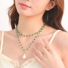 image:imageNONNYL Pearl Necklace for Women Gifts Sterling Silver Genuine White Freshwater Cultured Pearls Pendant Necklaces Christmas Gifts for Mom Wife Girlfriend Her Anniversary Birthday Fine Jewelry NO25169
